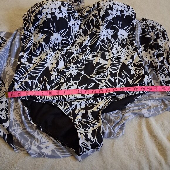 Kim Gravel x Swimsuits for All NWOT Size 24W Floral One Piece Swimsuit - Picture 13 of 14
